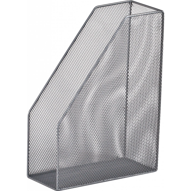 Лоток для паперів Buromax вертикальний, металевий, сріблястий (BM.6260-24) - picture 1