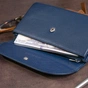 Гаманець ST Leather Зі шкіри Темно-синій (19317) - зменшене зображення 10