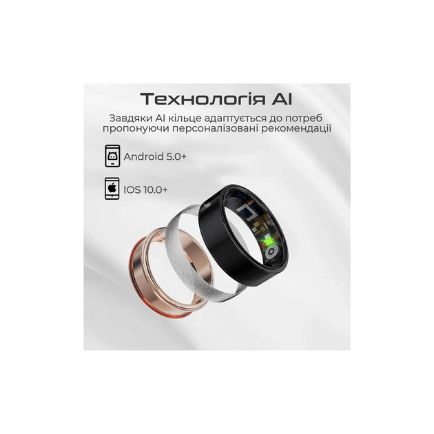 Смарт-кільце HiFuture Future Ring2 10 Rose Gold (futurering2-10.rosegold) - picture 5