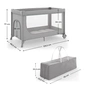 Дитячий манеж Kinderkraft Leody Up Grey (5902533930159) - зменшене зображення 6