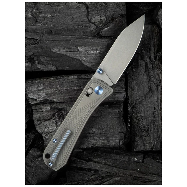 Ніж Weknife Bougie Banter, Stonewash, титан (WE24009-2) - picture 11