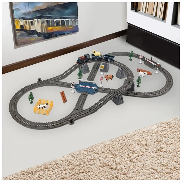 Залізниця Otamanko Мандрівний Експрес електрична залізниця 90 деталей (AU2885) - picture 7