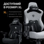 Крісло для геймерів Anda Seat Kaiser 3 Pro Size XL Fabric Black (AD12YDC-XL-01-B-CF-B02) - зменшене зображення 12
