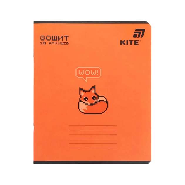 Зошит Kite One color, 18 аркушів, лінія (K26-237-1) - зображення 6