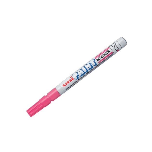 Маркер UNI Paint 0,8-1,2 мм, рожевий (PX-21.Pink) - зображення 1