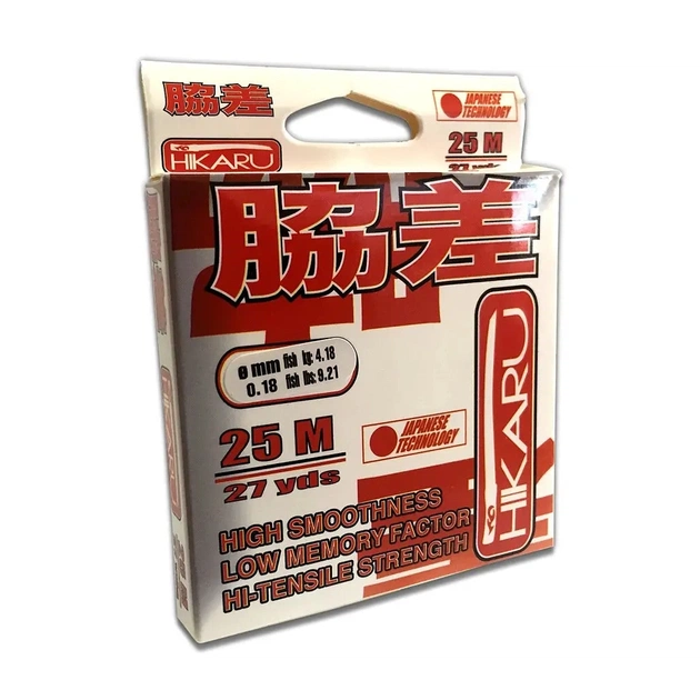 Волосінь Lineaeffe Hikaru 25 м 0.22 мм 6.65 кг Clear (3001522/GOL) - изображение 1