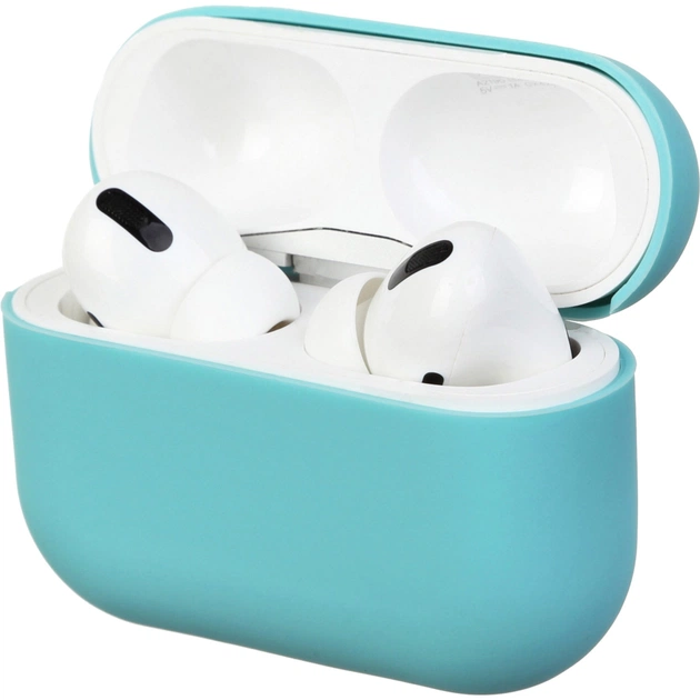 Чехол для наушников Armorstandart Ultrathin Silicone Case для Apple AirPods Pro Mint Green (ARM55968) - изображение 1