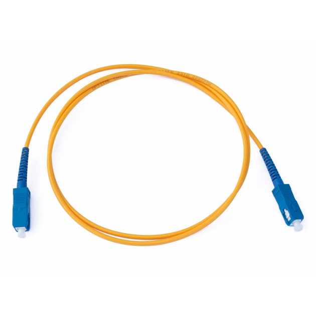 Оптический патчкорд Cor-X SC/UPC-SC/UPC SingleMode Simplex 3м (OFPC-SC/UPC-SC/UPC-3) - изображение 1