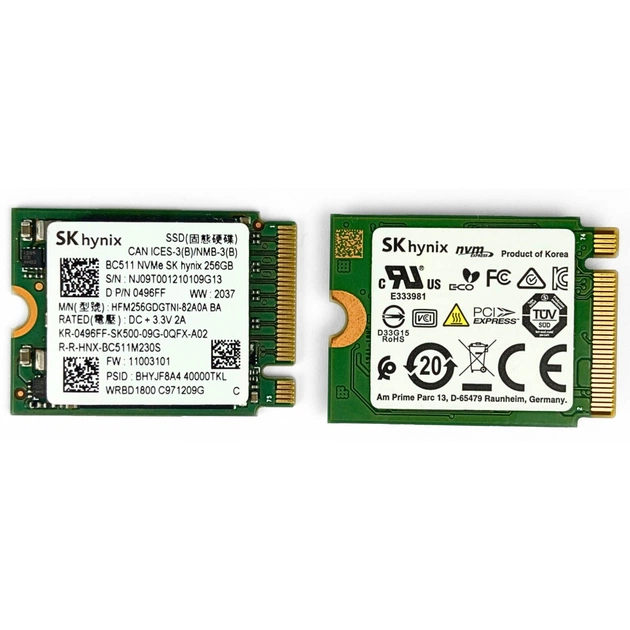Накопичувач SSD M.2 2230 256GB Hynix (HFM256GDGTNI-82A0A) - зображення 1