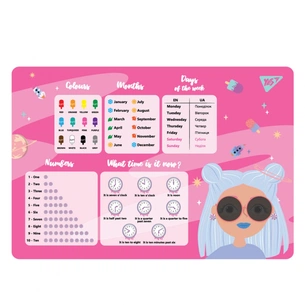 Підкладка настільна Yes Cosmos англійська (492054) зображення 1