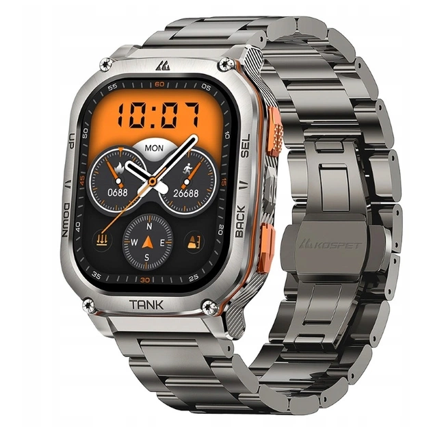 Смарт-годинник KOSPET Tank M3 ULTRA SE SILVER (6974958251071) - зображення 1