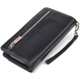 Портмоне Canpellini З натуральної шкіри Чорне (21540) - зменшене зображення 2
