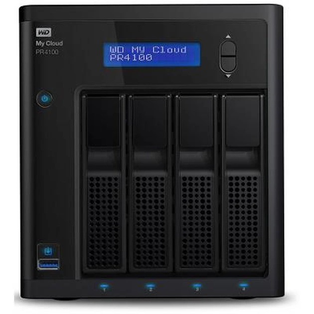 NAS WD 3.5" 0-32TB (WDBNFA0000NBK-EESN) - зображення 1