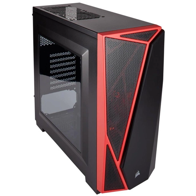 Корпус Corsair Carbide SPEC-04 Windowed Black/Red (CC-9011107-WW) - изображение 1