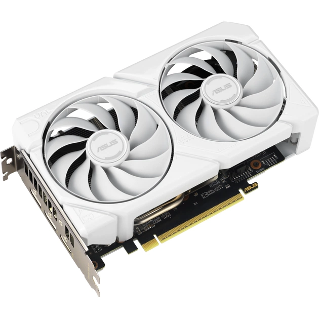 Відеокарта ASUS Radeon RX 9060 XT 16Gb DUAL WHITE OC (DUAL-RX9060XT-16G-WHITE) - picture 4
