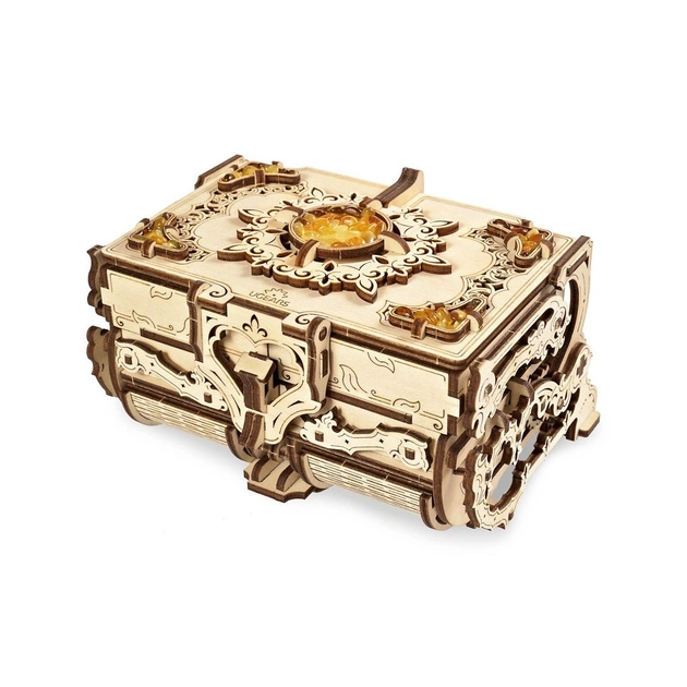 Збірна модель Ugears Бурштинова скринька (70090) - picture 4