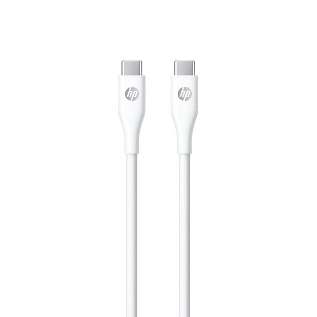 Дата кабель USB-C to USB-C 2.0m 3A 60W HP (HP_DHC-TC112-2M) - изображение 1