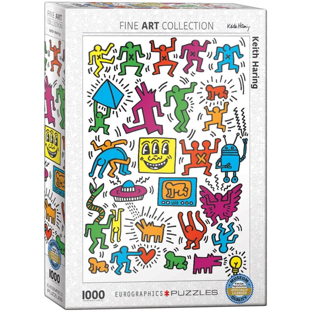 Пазл Eurographics Коллаж Кейт Харинг 1000 элементов (6000-5513) - изображение 1