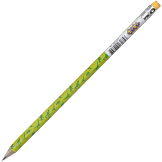Олівець графітний ZiBi PAPER, HB, with eraser, tube (ZB.2302) - зображення 1