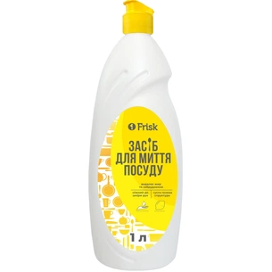 Засіб для ручного миття посуду Frisk Лимон 1 л (4820197120284) зображення 1