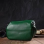 Сумка Vintage Жіноча через плече з натуральної шкіри Зелена (22124) - зменшене зображення 9