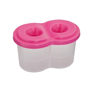 Стакан-непроливайка ZiBi з двома отворами, рожевий (ZB.6901-10) изображение 1