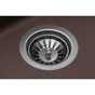 Мийка кухонна GRANADO RONDA marron з сифоном (470*490mm.) (gr2206) - зменшене зображення 3