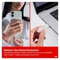 USB флеш накопичувач SanDisk 256GB iXpand Arctic White Type-C (SDIXS0N-256G-GN6NE) - зменшене зображення 3