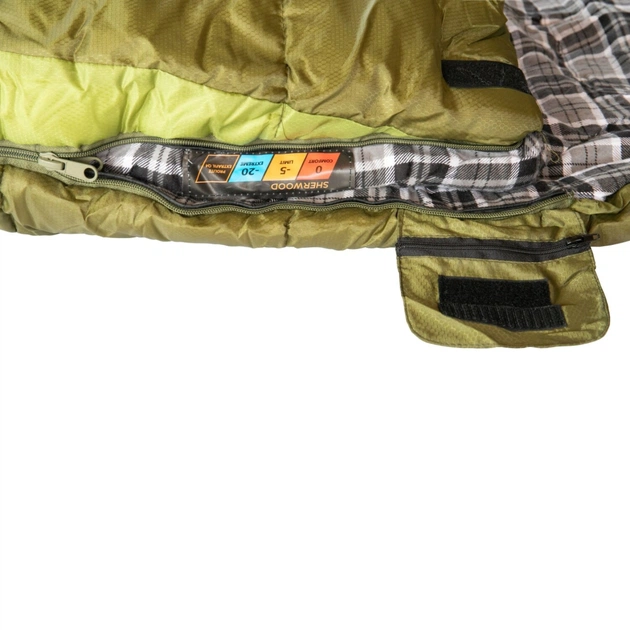 Спальный мешок Tramp Sherwood Long Olive/Grey L (UTRS-054L-L) - изображение 4
