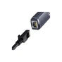 Адаптер USB-C to RJ45 Ethernet 1000Mbps Lite Series Baseus (WKQX000313) - зменшене зображення 3