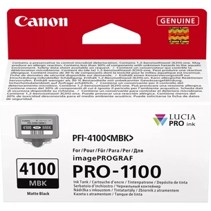 Картридж Canon PFI-4100 Matte Black (6776C001) зображення 1