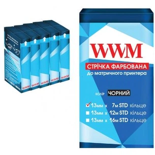 Стрічка до принтерів 13мм х 12м Refill STD Purple*5шт (л/м) WWM (R13.12HMP5) зображення 1