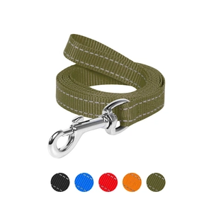 Повідець для собак Dog Extreme з нейлону Ш 25 мм Д 150 см хакі (046731) зображення 1