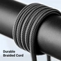 Кабель мультимедійний 3.5mm M to 2x6.35mm M 1.0m gray Ugreen (UGR-10613) - зменшене зображення 6