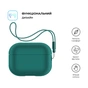 Чохол для навушників Armorstandart Silicone Case with straps для Apple Airpods Pro 2 Dark Green (ARM68612) - зменшене зображення 2