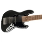 Бас-гітара Squier by Fender Affinity Series Jazz Bass VI Black (240979) - зменшене зображення 3