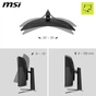 Монітор MSI MAG 325CQPF-E18 - зменшене зображення 8