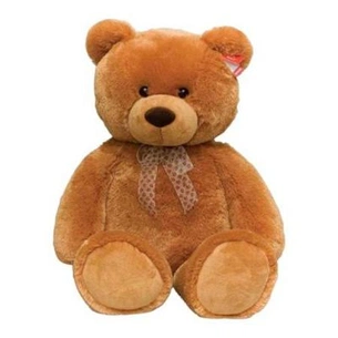 М'яка іграшка Aurora Ведмідь коричневий сидячий 34 см (61673A) зображення 1