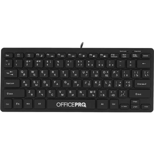 Клавіатура OfficePro SK240 USB Black зображення 1