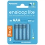 Акумулятори Panasonic Eneloop Lite AAA/HR03 NI-MH 550 mAh BL  4 шт - уменьшенное изображение 1