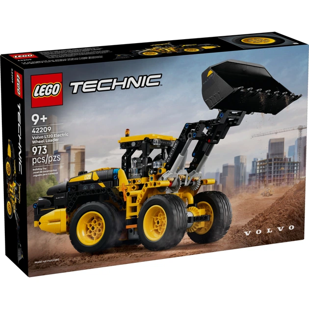 Конструктор LEGO Technic Колесный погрузчик Volvo L120 Electric (42209) - изображение 1