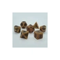 Набір кубиків для настільних ігор Games 7 Days Ancient 7 Dice Set - Gold (g7danc01) - зменшене зображення 1