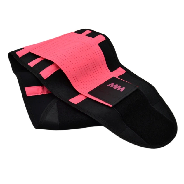 Пояс компресійний MadMax MFA-277 Slimming belt Black/neon pink L (MFA-277-PNK_L) - picture 5