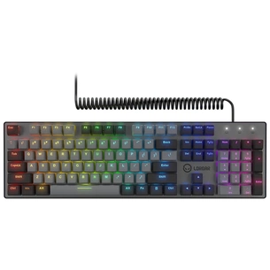 Клавіатура Lorgar Azar 514 RGB USB UA Black (LRG-GK514B-UA) зображення 1