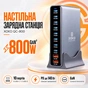 Зарядний пристрій XoKo 8xUSB-C PD 65 - 140W + 2xUSB QC30W GaN3 800W (XK-QC-800) - зменшене зображення 9