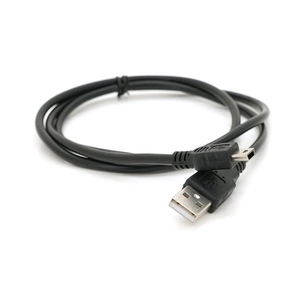 Дата кабель USB 2.0 AM to Mini 5P 0.8m black Voltronic (YT-C/AM-1MnB/5728) зображення 1