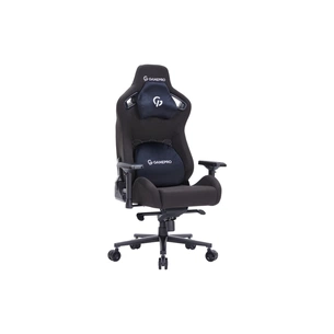 Крісло ігрове GamePro GC900B Size XL Fabric Black (GC900B) зображення 1