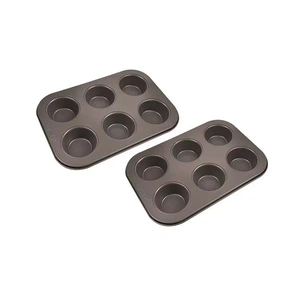 Форма для випікання Bergner Bakeware lovers для мафінів Набір 2 предмета (BG-37197-CO) picture 1
