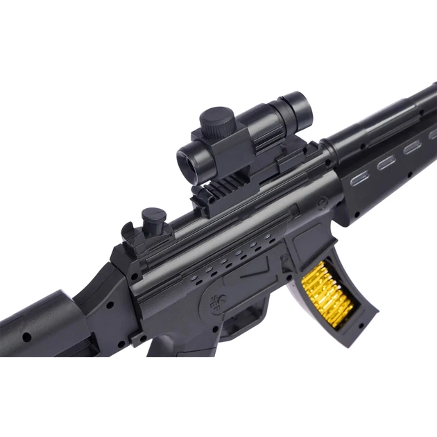 Іграшкова зброя ZIPP Toys Автомат світло-звуковий HK MP5 Чорний (804B-1) - зображення 5
