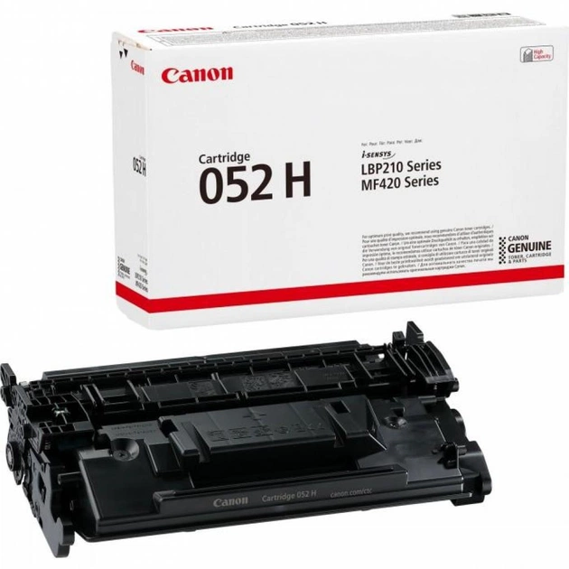 Картридж Canon 052H Black 9K (2200C002) - изображение 1